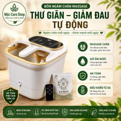Bồn Ngâm Chân MassageTự Động, Hồng Ngoại Làm Nóng Có Sục Khí, Hẹn Giờ Thời Gian Tính Năng Cao Cấp Dễ Sử Dụng