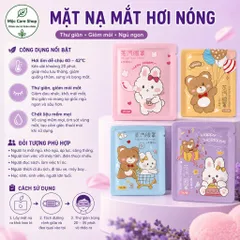 [10 Mask] Mặt Nạ Mắt Chườm Nóng Heating Eyes Mask - Chống Mỏi Mắt, Thư Giãn Tối Đa P1
