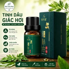 Tinh Dầu Gừng Thiên Nhiên 10ml Chuyên Dùng Giác Hơi, Đả Thông Kinh Lạc, Massage Thư Giãn, Giảm Đau Nhức Hiệu Quả