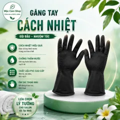 Găng tay cách nhiệt gội đầu dưỡng sinh một đôi