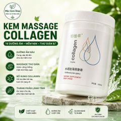 Kem massaage collagen 1000g, Dưỡng ẩm, dưỡng trắng da cao cấp