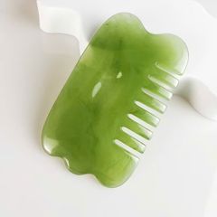 [Tách lẻ] Bộ ngọc cạo gió dưỡng sinh 7 món bằng nhựa. Dụng cụ cạo gió ấn huyệt massage