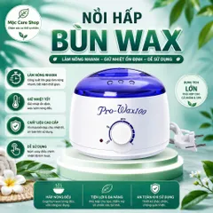 Nồi Hấp Bùn Gừng, Bùn Ngải, Bùn Quế. Nồi Nấu Wax Lông Tại Nhà Dễ Sử Dụng