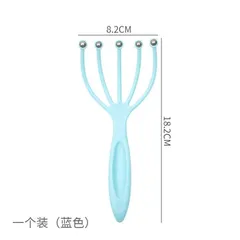 Lược Massage đầu Dụng cụ mát xa đầu 5 nhánh gắn bi sắt P1