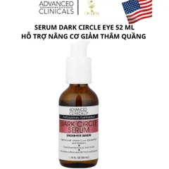 [MỸ] Serum Dark Circle EyeAdvanced Clinicals 52ml giúp giảm thiểu quầng thâm và làm mờ các nếp nhăn dưới mắt.