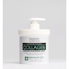 [MỸ] Kem Dưỡng Thể Collagen  Advanced Clinicals 454g giúp da săn chắc mịn màng và đều màuàu.