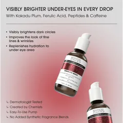 [MỸ] Serum Dark Circle EyeAdvanced Clinicals 52ml giúp giảm thiểu quầng thâm và làm mờ các nếp nhăn dưới mắt.
