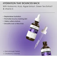 [MỸ] Serum Hyaluronic Acid Advanced Clinicals 52ml Giúp làm căng mọng và mịn da cải thiện các nếp nhăn.