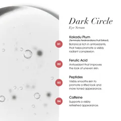 [MỸ] Serum Dark Circle EyeAdvanced Clinicals 52ml giúp giảm thiểu quầng thâm và làm mờ các nếp nhăn dưới mắt.