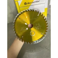 Lưỡi Cưa Gỗ Hợp Kim ÁNH QUYÊN 40 Răng size từ 180/230/250/300/350mm Kèm Vòng Chuyển - Cắt Gỗ Mịn, Sắc Bén, Chuyên Nghiệp