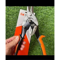 Kéo Cắt Tôn, Cắt Xương Thạch Cao Lưỡi Thẳng Đa Năng Thương Hiệu OK Chang Chất Liệu Thép CRV Thiết Kế Gọn Nhẹ Dễ Cầm