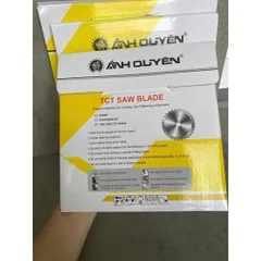 Lưỡi Cưa Gỗ Hợp Kim ÁNH QUYÊN 40 Răng size từ 180/230/250/300/350mm Kèm Vòng Chuyển - Cắt Gỗ Mịn, Sắc Bén, Chuyên Nghiệp