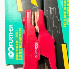 Kìm Hàn Điện Cán Gỗ 800A GOFURTHER GF-351800 Kẹp Que Hàn Chống Nóng Cao Cấp