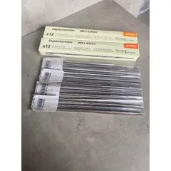 dũa cưa xích hàng loại 1. đủ cỡ 4.0mm/4.8mm/5.5mm