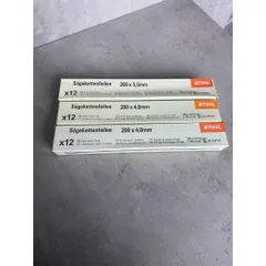 dũa cưa xích hàng loại 1. đủ cỡ 4.0mm/4.8mm/5.5mm