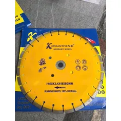 Lưỡi cắt bê tông KingsTone có các size 300/350/400mm Lưỡi cắt bê tông cao cấp chính hãng