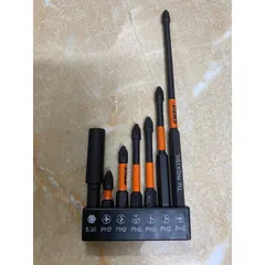 Bộ 6 Đầu Vít K5 Chống Trượt Từ Tính Siêu Bền, Đủ Kích Thước Từ 2.5-15cm,/ bộ 7 mũi vít từ tính cao chống trượt 25mm-150m