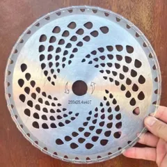 Lưỡi máy phát cỏ 255mm 40T lưỡi cắt cỏ tròn hợp kim cao cấp chất liệu bền vững