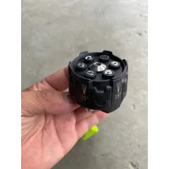 Béc xịt rửa xe cao áp 6 chế độ phun dùng cho máy rửa xe áp lực cao (Ren nối nhanh 1/4), phụ kiện máy rửa xe