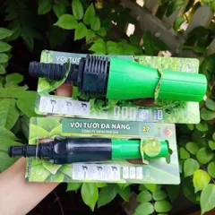 Đầu vòi tưới đa năng tưới cây , rửa xe , đầu phun nước tưới cây , vòi sịt rửa sân