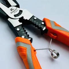 Kìm điện – kìm cắt - nhọn  kìm đa năng cao cấp Kapusi thép CR-V cao cấp, thiết kế tiên tiến tiết kiệm 30%