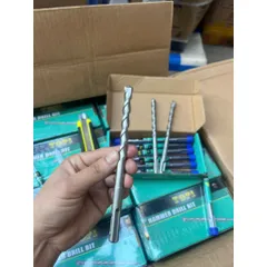 Mũi Khoan Bê Tông Top1, Hàng Đẹp, Đủ size Phi 6, 8, 10, 12, 14, 16, chuôi đầu gài SDS