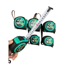 (Combo 6 thước )Thước cuộn GUXIN 2 mặt )thép không gỉ bền bỉ, nhiều lựa chọn chiều dài