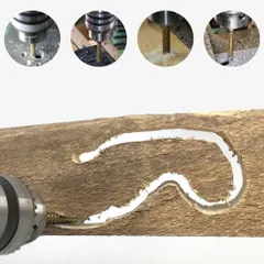 Bộ 6 mũi khoan tháp đa năng - Mũi khoan cưa đa năng thép gió HSS mạ Titan siêu bền