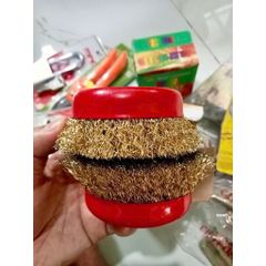 chén cước, chổi đánh rỉ sét siêu sạch ít hao mòn loại tốt cước bằng đồng thau