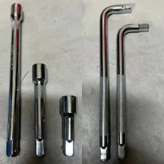 Tay vặn khẩu L và tay nối khẩu 1/2 inch thép CRV bền chắc