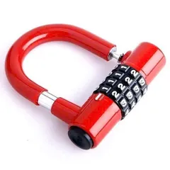 Ổ khoá số, khoá 4 số chữ u Tiger loại cao cấp, an toàn chống trộm, bảo mật cao, có thể thay đổi mật mã