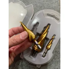 Bộ 3 Mũi khoan tháp xoắn nhà kingstone size 4-12,4-20, 4-32 mm dùng khoan nhôm, sắt, nhựa để tạo lỗ