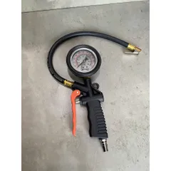 Đồng hồ đo áp suất lốp có độ chính xác cao Dây đeo áp suất không khí Xe bơm hơi Màn hình áp suất lốp ngâm dầu Đồng hồ đo