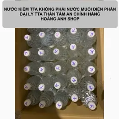 nước Kiềm TTA - 2 chai 3 lít - tặng quỳ tím