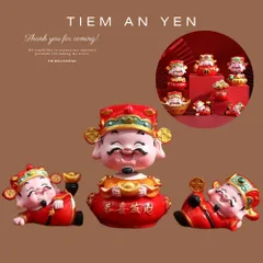 Tượng ông thần tài hũ vàng tài lộc may mắn, đặt bàn làm việc, trang trí nhà cửa Tiệm An Yên