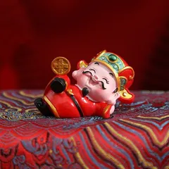 Tượng ông thần tài hũ vàng tài lộc may mắn, đặt bàn làm việc, trang trí nhà cửa Tiệm An Yên