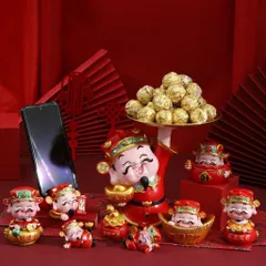 Tượng ông thần tài hũ vàng tài lộc may mắn, đặt bàn làm việc, trang trí nhà cửa Tiệm An Yên