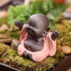 Tượng Di Lặc Chiêu Tài Nuôi Trà – Phụ Kiện Bàn Trà, Đồ Chơi Trà Đạo, Trang Trí Resin