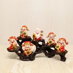 Tượng Thần Tài, Ông Thọ Bà Thọ Mini – Trang Trí Để Bàn, Bánh Kem, Quà Mừng Thọ