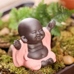 Tượng Di Lặc Chiêu Tài Nuôi Trà – Phụ Kiện Bàn Trà, Đồ Chơi Trà Đạo, Trang Trí Resin