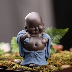 Tượng Di Lặc Chiêu Tài Nuôi Trà – Phụ Kiện Bàn Trà, Đồ Chơi Trà Đạo, Trang Trí Resin
