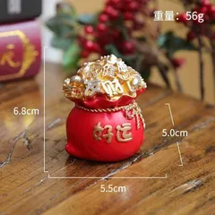 Tượng Thần Tài, Ông Thọ Bà Thọ Mini – Trang Trí Để Bàn, Bánh Kem, Quà Mừng Thọ