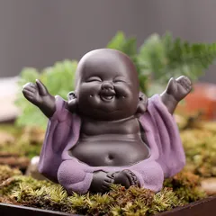Tượng Di Lặc Chiêu Tài Nuôi Trà – Phụ Kiện Bàn Trà, Đồ Chơi Trà Đạo, Trang Trí Resin