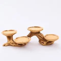 Tượng Chú Tiểu Thiền Ý Ngồi Gốc Cây – Trang Trí Ô Tô, Để Bàn, Nhà Cửa, Resin Chibi