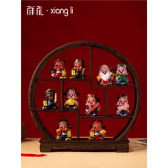 Tượng Ngũ Lộ Thần Tài – Trang Trí Bàn Làm Việc, Phòng Khách, Cửa Hàng, Kệ Tivi, Lối Vào