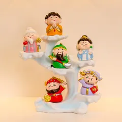 Tượng Ngũ Lộ Thần Tài – Trang Trí Văn Phòng, Phòng Khách, Lối Vào, Quà Tặng Khai Trương