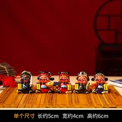 Tượng Ngũ Lộ Thần Tài – Trang Trí Bàn Làm Việc, Phòng Khách, Cửa Hàng, Kệ Tivi, Lối Vào