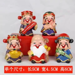Tượng Thần Tài Hoan Hỷ Có Khay Đựng Chìa Khóa – Trang Trí Nhà Cửa, Quà Mừng Tân Gia