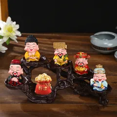Tượng Thần Tài Phúc Tinh Lâm Môn – Trang Trí Văn Phòng, Phòng Khách, Quà Khai Trương, Tân Gia