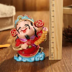 Thần tài Ngũ phúc trang trí 9cm